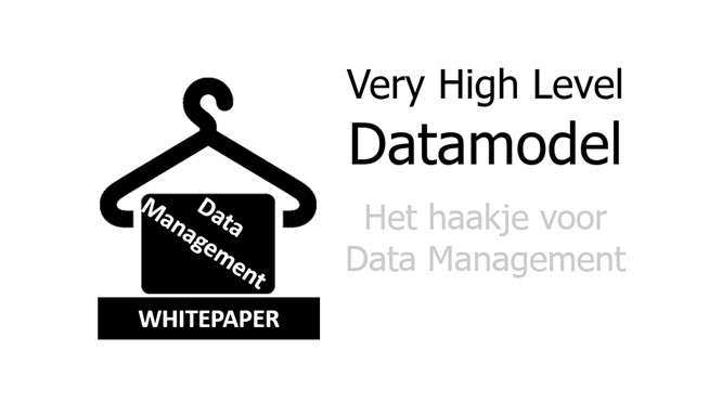 Het Very High Datamodel is het haakje voor al uw Data Management activiteiten